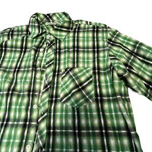 Green Plaid Longsleeve Shirt